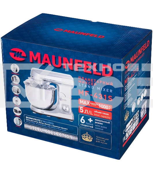 Миксер планетарный Maunfeld MF-431S