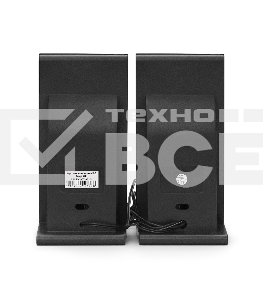 Акустическая система 2.0 ExeGate EX287056RUS Tango 230 (питание USB, 2х3Вт (Вт RMS), 80-20000Гц, черный)