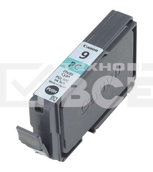 Картридж струйный Canon PGI-9PC (1038B001) фото голубой (14 мл.) для Canon Pixma 9500
