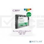 Накопитель SSD CBR SSD-256GB-2.5-LT22, 256Gb, SATA III, 2.5