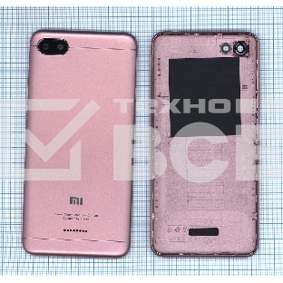 Задняя крышка для Xiaomi Redmi 6A Rose Gold