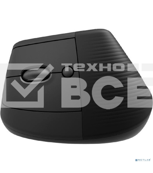 Мышь беспроводная Logitech Lift графитовый, 4000 dpi, радиоканал, Bluetooth, USB, кнопки - 6