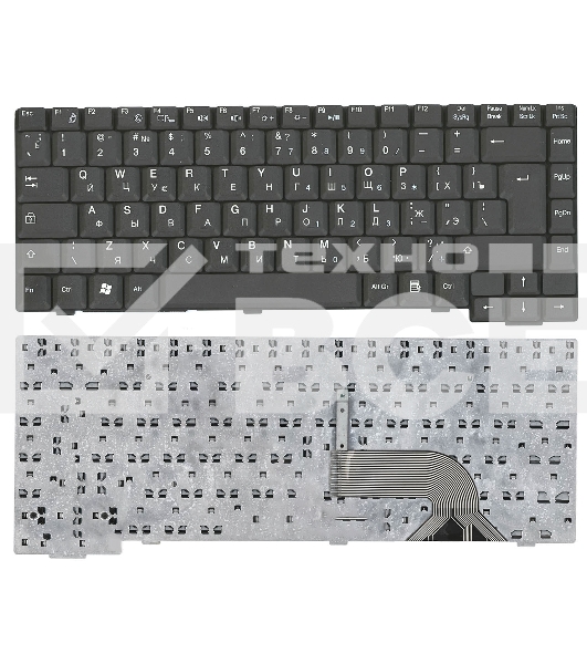 Клавиатура для ноутбука Fujitsu Siemens Amilo M6450 M6450G черная