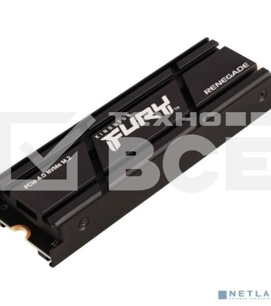 Накопитель SSD Kingston Fury Renegade, 2Tb, PCIe 4.0 x4, M.2 2280, NVMe, R/W 7300/7000