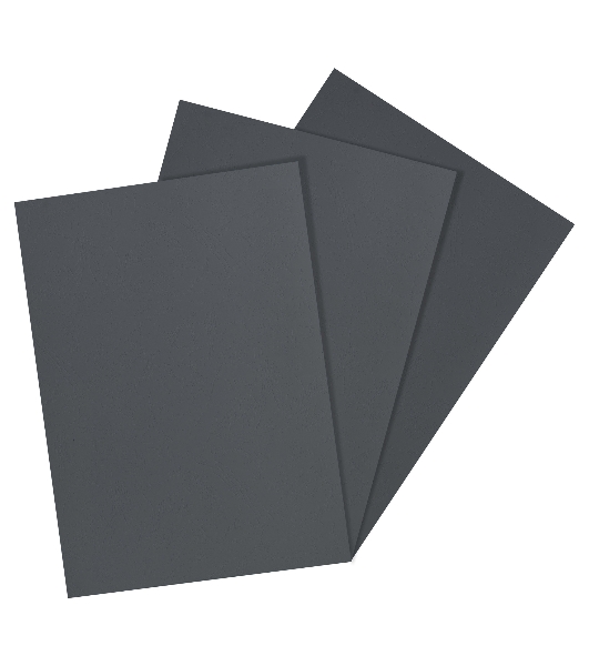 Обложки для переплёта Silwerhof A4 230г/м2 черный (100шт) (1449083)