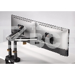 Кронштейн для мониторов Ultramounts UM727B черный 17'-32' макс.9кг крепление к столешнице поворот и наклон, фото15