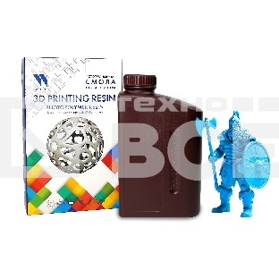 Фотополимерная смола NVPRINT Standard Resin Sky Blue для 3D печати 1 кг (бут)