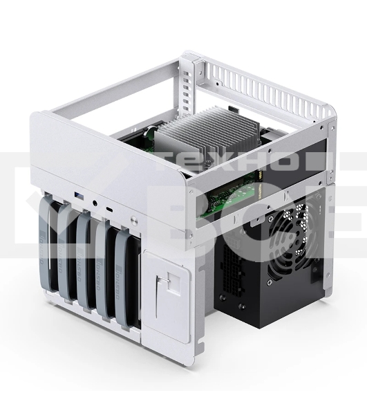 Корпус без блока питания Case JONSBO N2, Mini-Tower, 1x120mm, 1xUSB-A 3.0 + 1xUSB-C 3.2, SFX PSU Support, mITX White