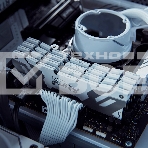 Оперативная память Kingston Fury Renegade, DDR5, 64Gb (2x32Gb), 6400MHz, CL32, радиатор, белый, фото3