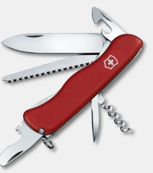 Нож перочинный Victorinox Forester (0.8363) 111мм 12функций красный