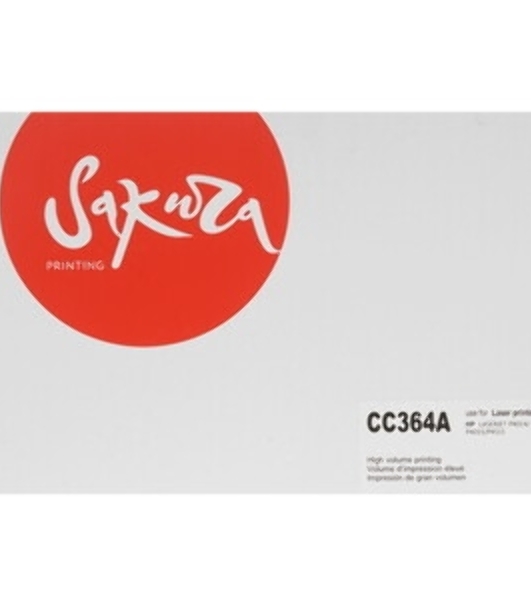 Картридж лазерный Sakura CC364A для HP LJ P4014/P4015/P4515, черный, 10000 к.