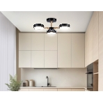 Светильник Ambrella light FL4823/3 BK черный 3000K-6400K 40W D580*160 (ПДУ ИК), фото4