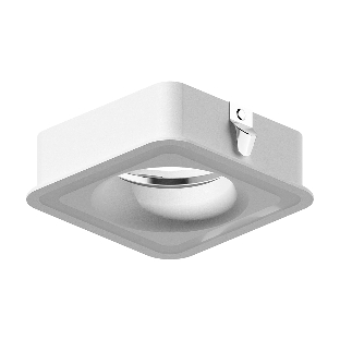 Насадка для корпуса светильника N7715 SWH белый песок 70*70mm H26mm Out2mm MR16