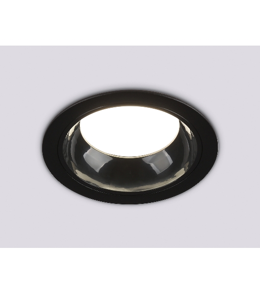 Светильник Ambrella light TN52336 SBK/GBK черный песок/черный глянец GX53 max 12W D115*25