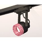 Светильник Ambrella light XT6602062 PBK/PI черный полированный/розовый MR16 GU10 (C6602, N6152), фото3