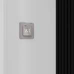 Рамка WERKEL на 1 пост Senso (дымчатый, стекло soft-touch) W0013117, фото5