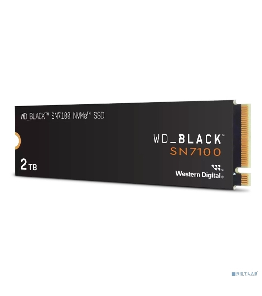 Накопитель SSD 2TB WD Black SN7100, M.2 2280, PCI-E 3x4, R/W - 7250/6900 Mb/s 3D-NAND TLC
