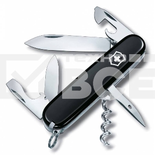 Нож перочинный Victorinox Spartan (1.3603.3) 91мм 12функций черный карт.коробка