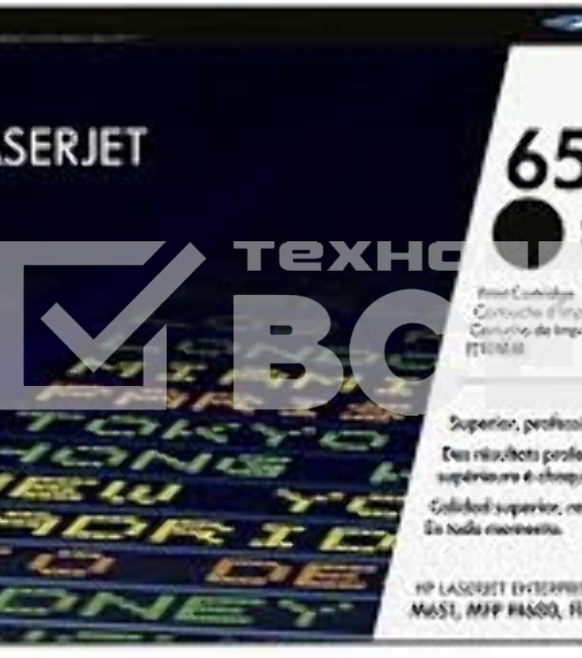 Тонер Картридж HP 652A CF320A черный для HP CLJ M651dn (11000стр.)