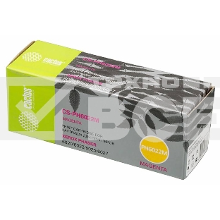 Картридж лазерный Cactus CS-PH6022M (106R02761) пурпурный (1000стр.) для Xerox Phaser 6020/6022/WC6025/6027