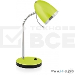Светильник Camelion KD-308 C16 зеленый (настольный, 230V 40W E27), фото 1