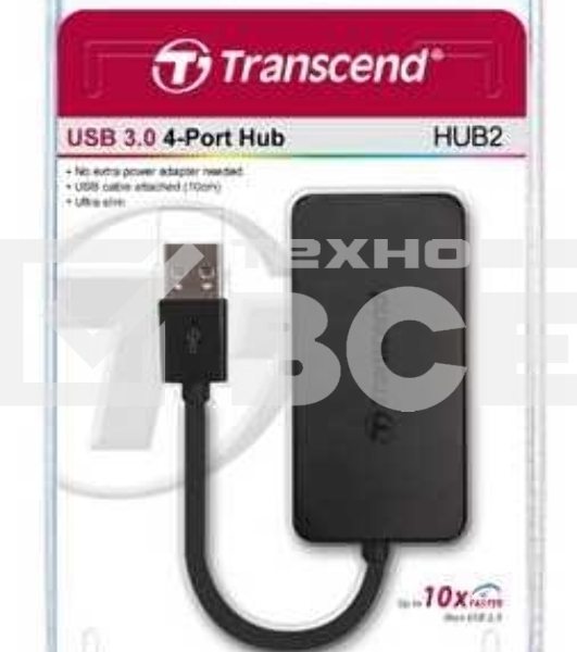 USB-концентратор USB Transcend USB3.0 4-Port HUB