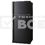 Холодильник Sharp SJ-XE55PMBK черный двухкамерный 388/148 л морозилка сверху, фото 1
