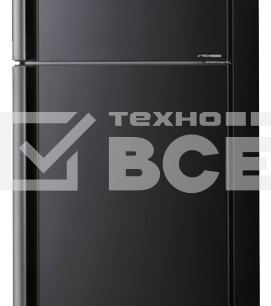 Холодильник Sharp SJ-XE55PMBK черный двухкамерный 388/148 л морозилка сверху