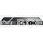 Сетевой коммутатор JetStream 24-port 10/100Mbps + 4-port Gigabit L2 Smart Switch with 24-port PoE+, PoE budget up to 250W, support PoE power management, with abundant L2 features,1U rack mountable, full managed via web UI/CLI/SSH/Telnet/SNMP, фото6