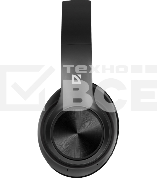 Беспроводные/проводные наушники Defender FreeMotion B552 черный, накладные, Bluetooth + проводной, складная конструкция, до 5 ч