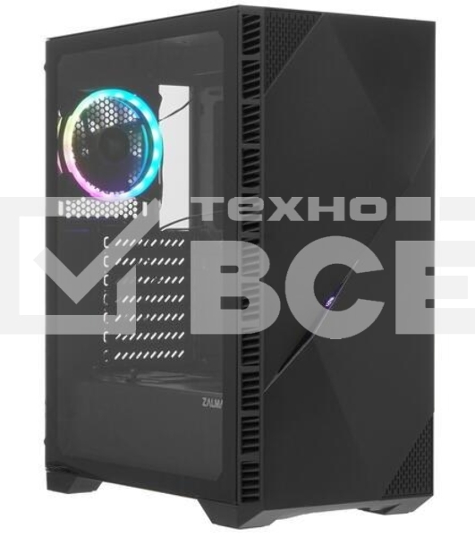 Компьютерный корпус MIDITOWER ATX W/O PSU Z3 ICEBERG BLACK ZALMAN ( без БП )