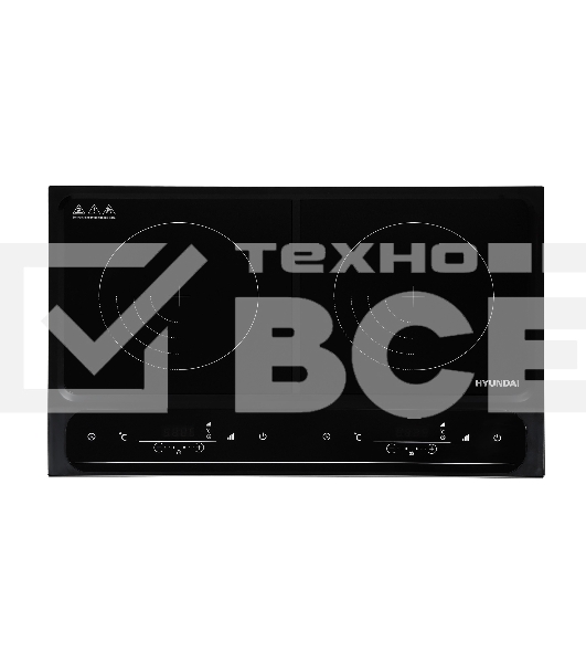 Электрическая плитка Hyundai HYC-0107 черный стеклокерамика (настольная)