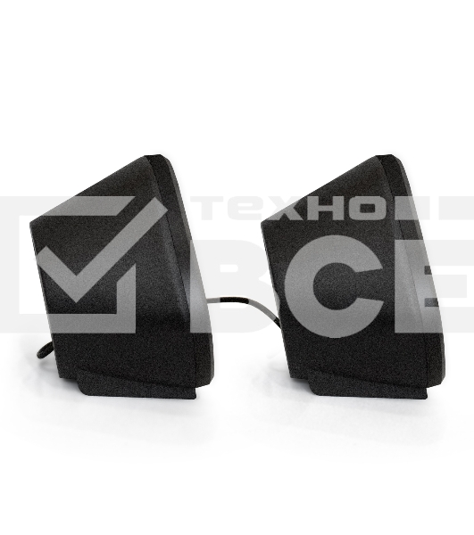 Акустическая система 2.0 ExeGate EX289680RUS Accord 210 (питание USB, 2х3Вт (6Вт RMS), 60-20000Гц, цвет черный, RGB подсветка)