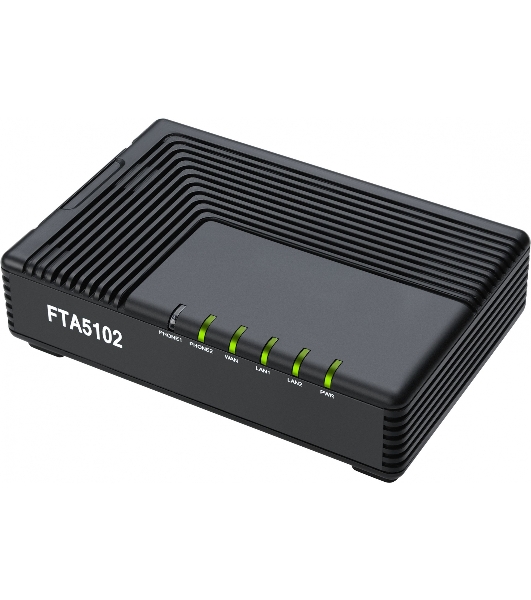 Шлюз IP Flyingvoice FTA5102E2 черный
