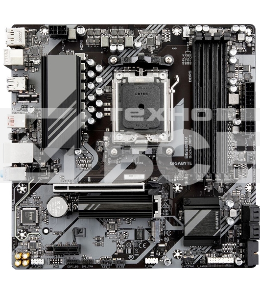 Материнская плата Gigabyte B650M K Socket AM5 AMD B650 4xDDR5 mATX AC`97 8ch(7.1) 2.5Gg RAID+HDMI