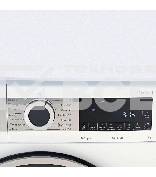 Стиральная машина Bosch WGA2540XME серый, загрузка фронтальная 10 кг, 1400 об/мин., класс: А+++