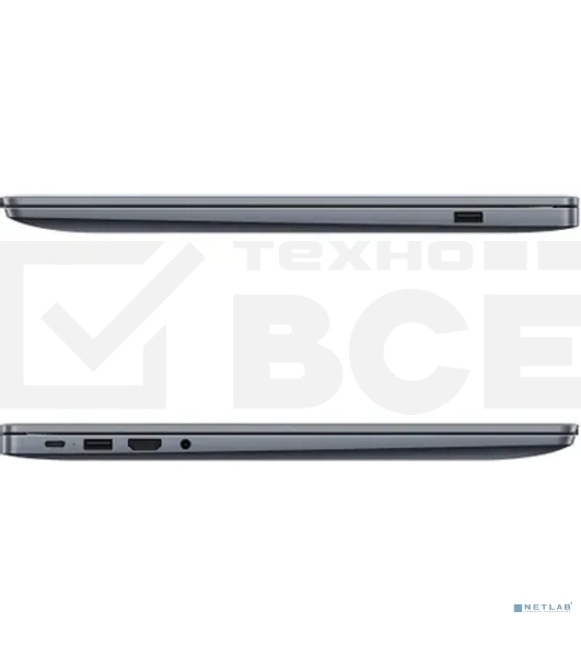 Ноутбук Huawei MateBook D 16 серый Core i5 12450H 16Gb SSD1Tb Intel UHD Graphics 16