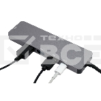 Док-станция Type-C Gembird UHB-D1, 5в1: 3хUSB3.1, Type-C PD100W, HDMI, кабель 17см, алюминий, фото2
