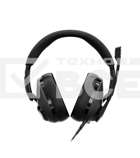 Игровая гарнитура EPOS H3 Hybrid чёрная (Sennheiser, mini jack 3.5 мм, USB, Bluetooth®, PC / Soft phone, PS4, Xbox One, Nintendo Switch, Mac OSX, PS5, Xbox Series X)