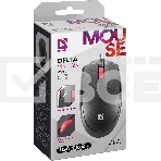 Мышь проводная Defender Delta MM-523 черный, 1000 dpi, USB, кнопки - 3, фото6