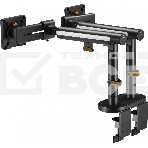 Кронштейн для мониторов Ultramounts UM727B черный 17'-32' макс.9кг крепление к столешнице поворот и наклон, фото14