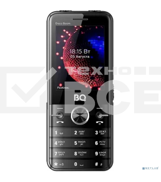 Мобильный телефон BQ 2842 Disco Boom черный
