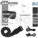 Портативная колонка Sven PS-860 черный 100W 1.0 BT/3.5Jack 5400mAh (SV-022518), фото3