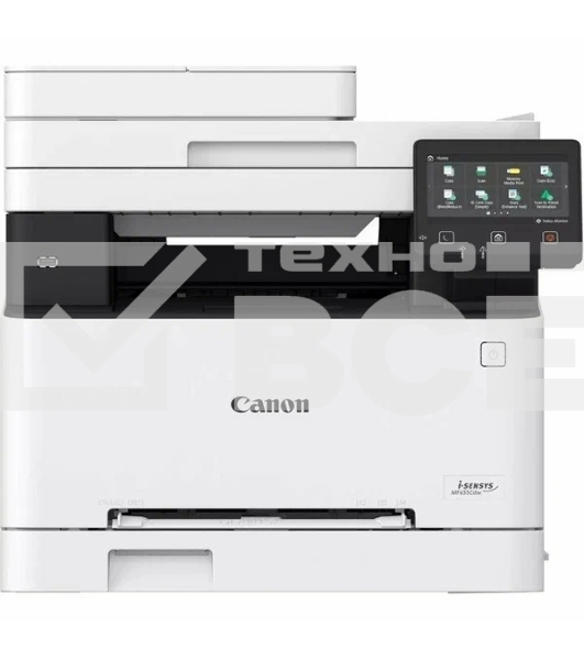 МФУ лазерный Canon i-SENSYS MF655Cdw (5158C004), A4, цветное, печ. 21 стр/мин, скан. до 27 стр/мин (ч/б) 14 стр/мин (цвет), 1200 x 1200 dpi (принтер) 600x600dpi (сканер), USB, RJ-45, Wi-Fi, Air Print, Mopria