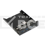 Планка USB 3.0 на переднюю панель 3.5' Gembird, FP3.5-USB3-3A1C, 3xUSB-A 3.0 + 1xType-C, фото5