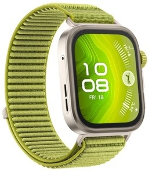 Умные часы HUAWEI Watch FIT 4 Pro Seiya-B29W, 1.82' AMOLED, 4G, GPS, IP6X, зеленый / серебристый