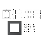 Рамка ALFA Techno (Графит Мягкое касание) 5-ая AF220805, фото2