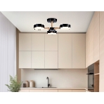 Светильник Ambrella light FL4823/3 BK черный 3000K-6400K 40W D580*160 (ПДУ ИК), фото3