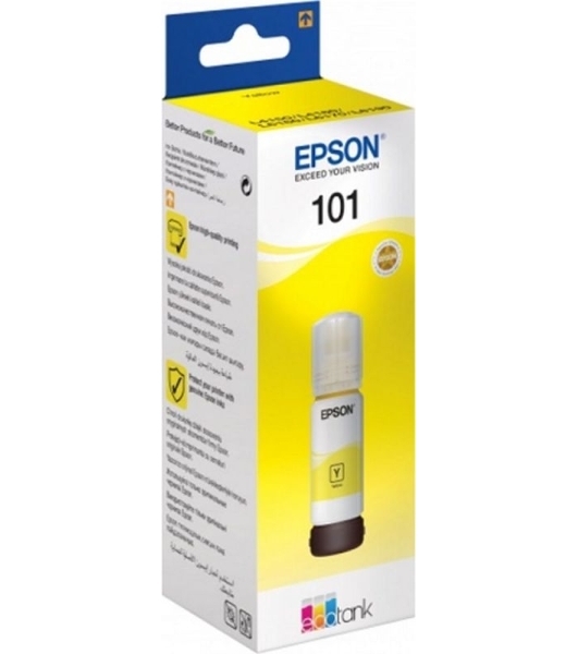 Чернила Epson L101 C13T03V44A желтый (70 мл) для Epson L4150/L4160/L6160/L6170/L6190