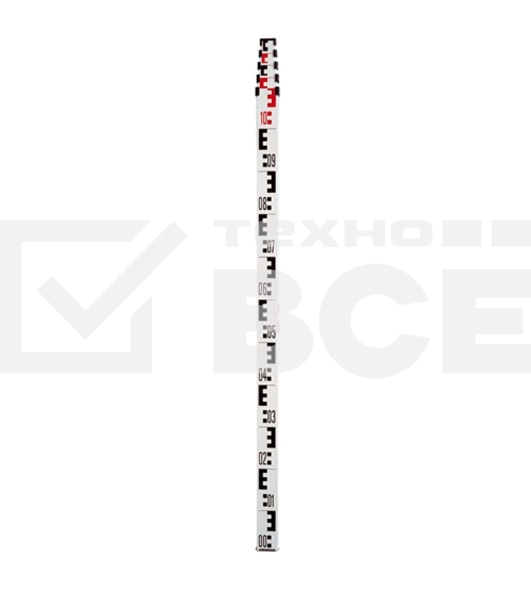 Рейка нивелирная RGK TS-5 длина 5м телескопическая алюминиевая